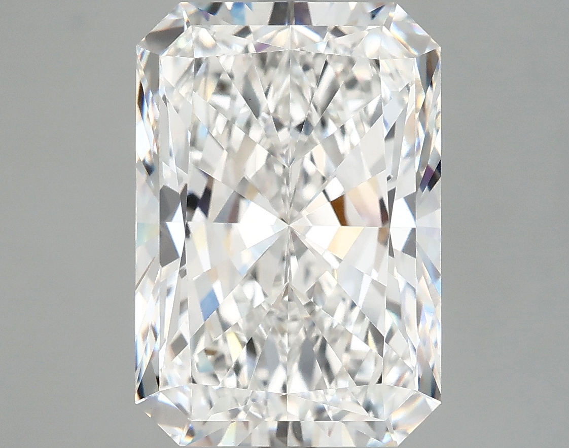 6.59 carat Radiant lab-grown diamond