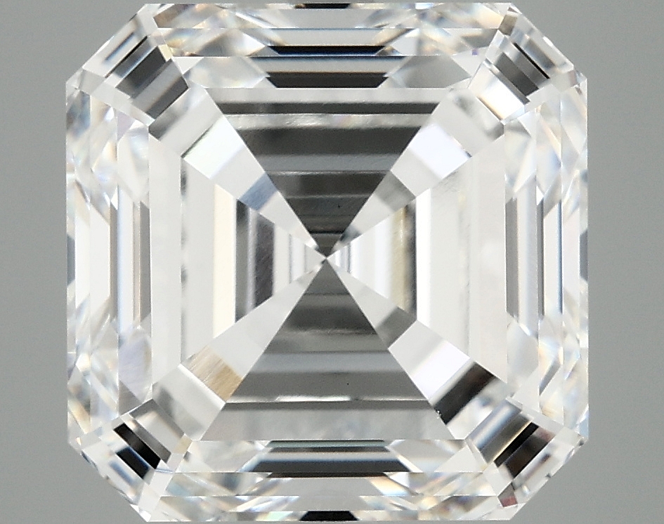 8.05 carat Asscher lab-grown diamond