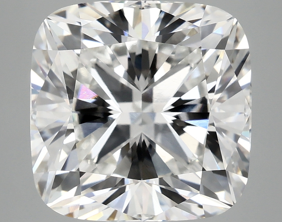 7.03 carat Cushion lab-grown diamond