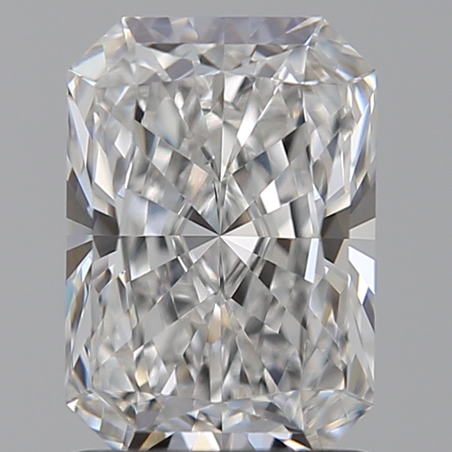 1.52 carat Radiant lab-grown diamond