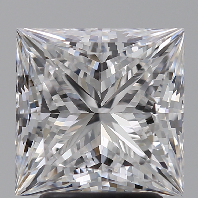 3.06 carat Princess lab-grown diamond
