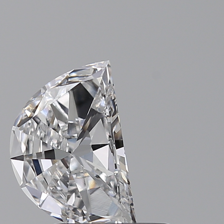 0.72 carat Half Moon lab-grown diamond