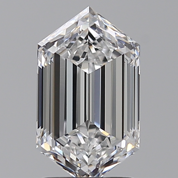 2.03 carat Hexagon lab-grown diamond