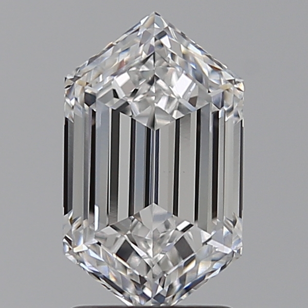 2.04 carat Hexagon lab-grown diamond